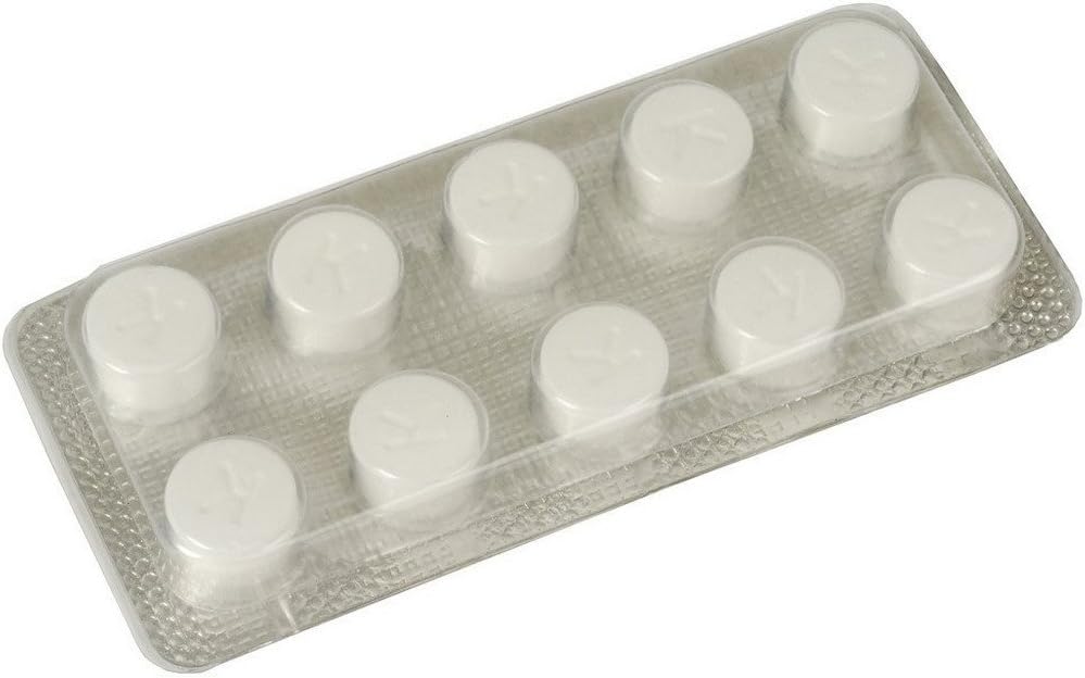 Krups Lot de 10 pastilles nettoyantes pour machines à café Full auto