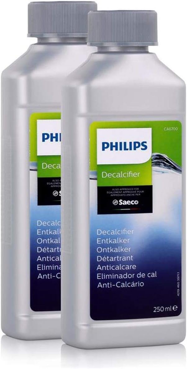 Philips Saeco CA6700/99 Lot de 2 détartrants de 250 ml pour machines à expresso / machines à café automatiques