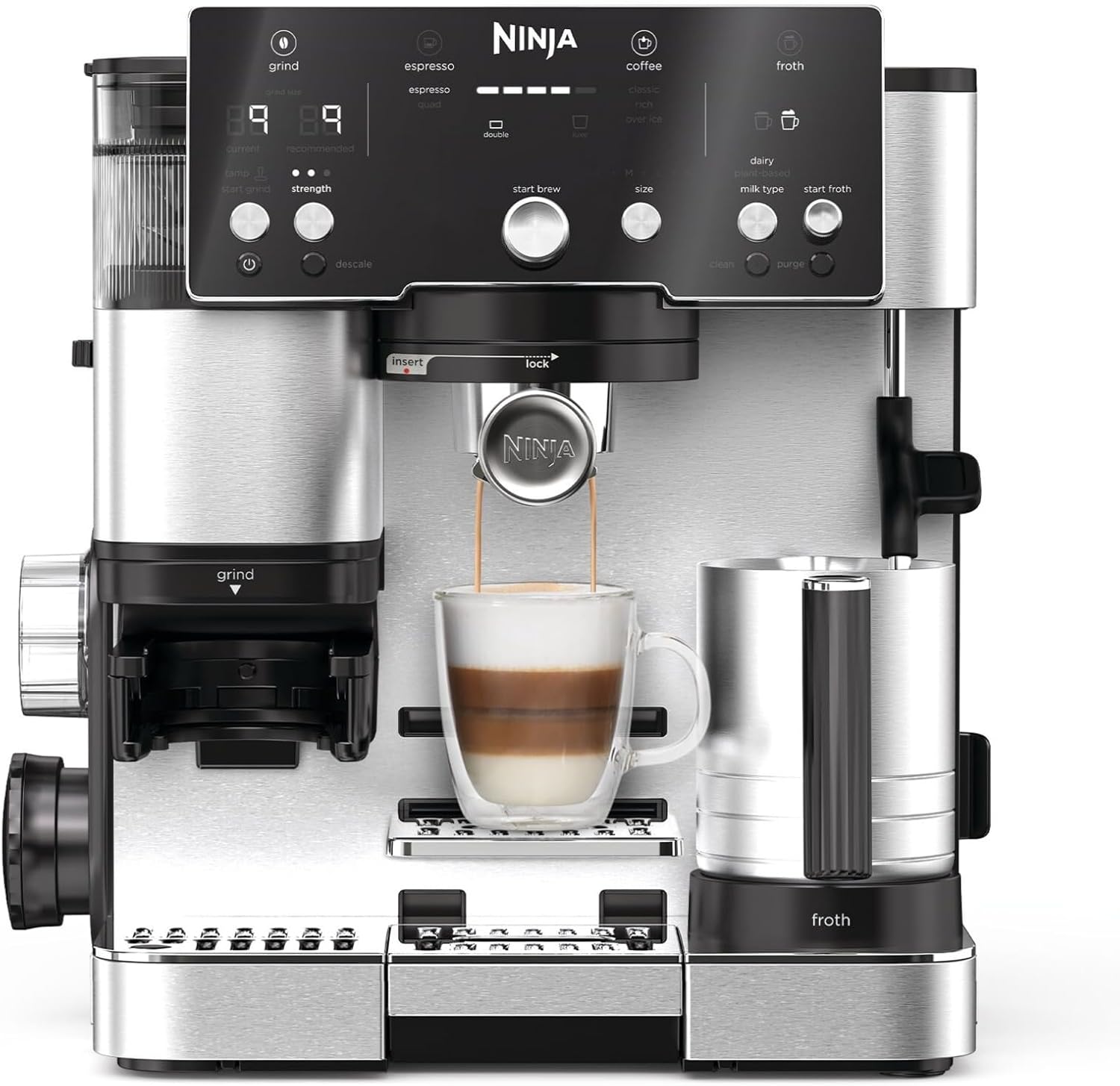 NINJA Machine à café Luxe Essential 2-en-1