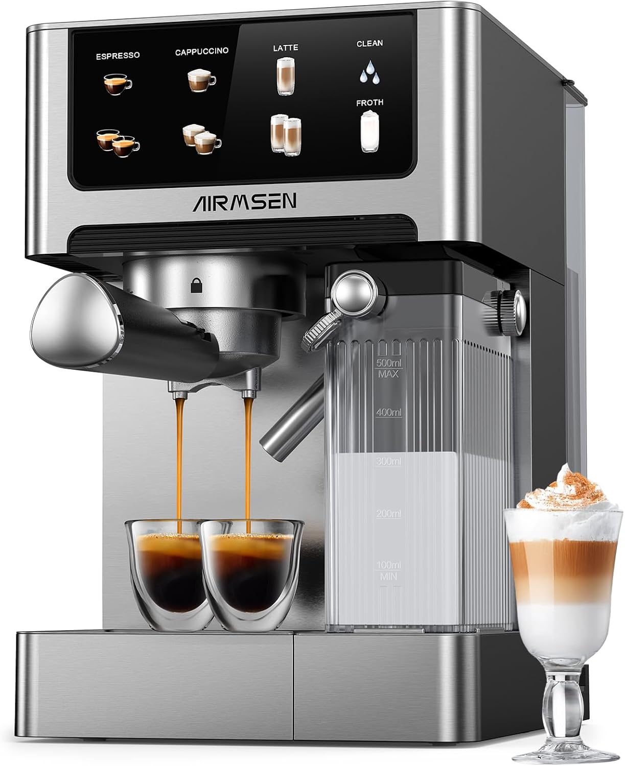 AIRMSEN Machine à Expresso 20 Bar