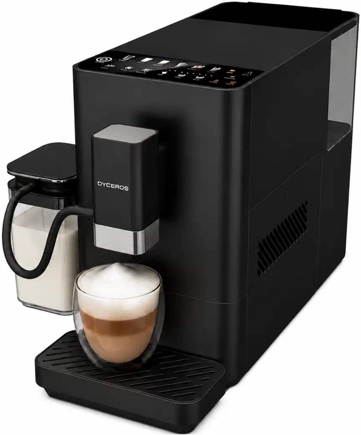 Machine à Café à Grains Dyceros Setosa Latte 15 Bars