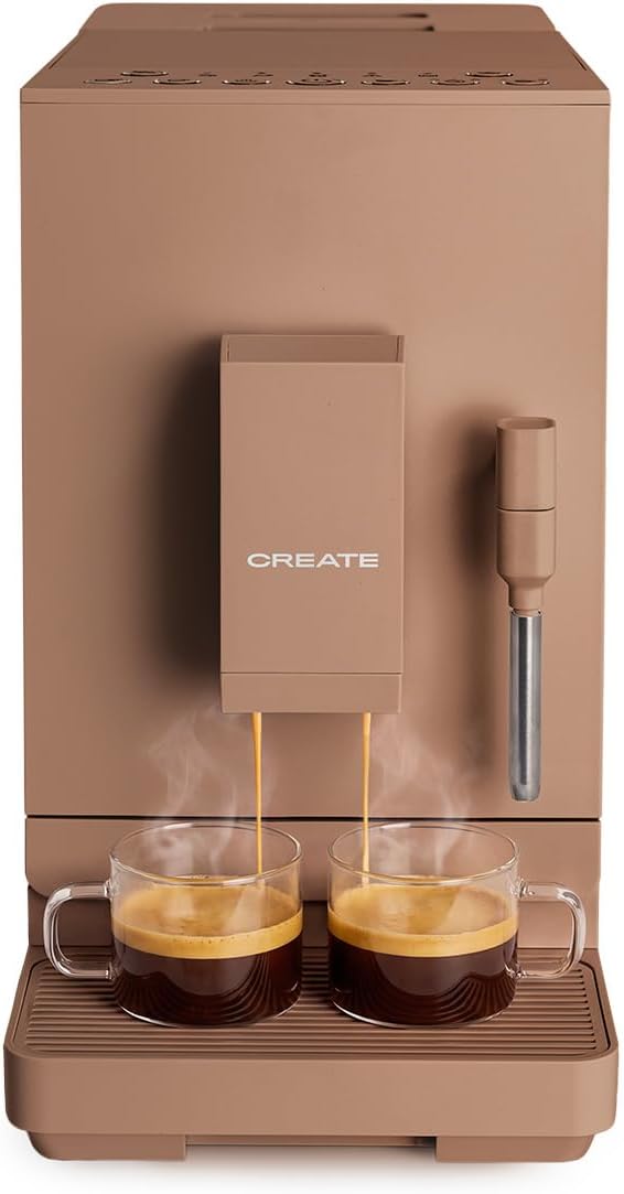 CREATE / THERA MATIC/Machine à café super-automatique avec broyeur et bras vapeur moka / 20 bars
